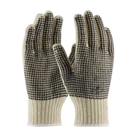 Pip Seamless Knit Cotton / Polyester Glove with Double-Sided PVC Dot Grip - 7 Gauge, 12PK 37-C110PDD/S